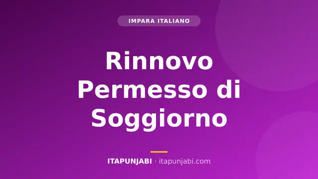 Alla Questura: rinnovare il permesso di soggiorno in italiano - A2