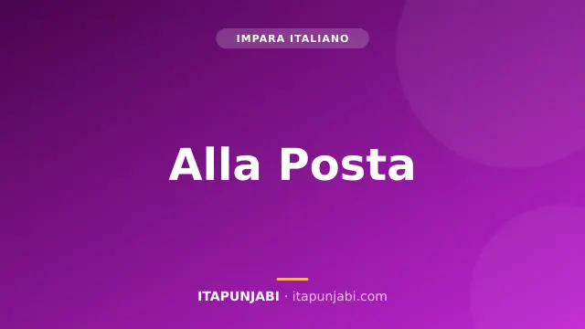 All'ufficio postale: pacchi, raccomandate e bollettini A1