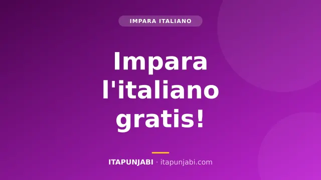 Corsi italiano gratis stranieri CPIA e non solo