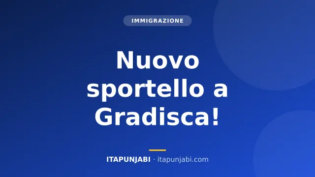 Gorizia: nuovo sportello per migranti a Gradisca