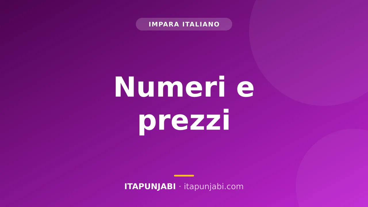 Prezzi e numeri in euro al mercato italiano