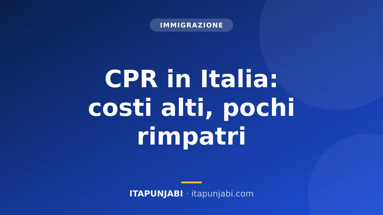 Struttura CPR in Italia