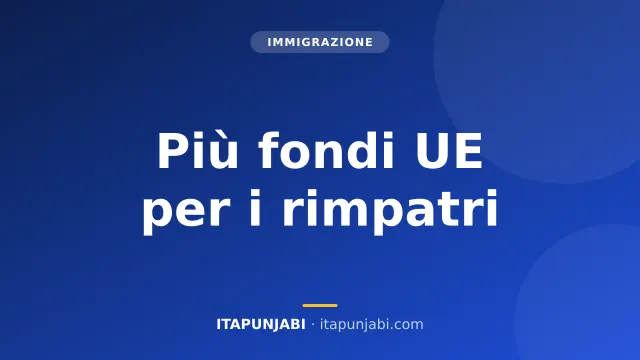 Rimpatri volontari dalla Tunisia: cosa cambia con l'UE
