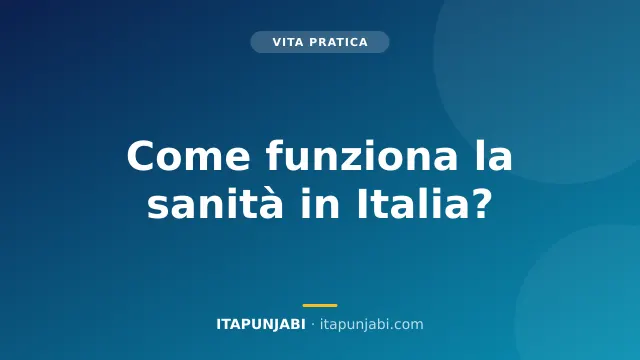 Sanità Italia Stranieri: Pronto Soccorso e 118