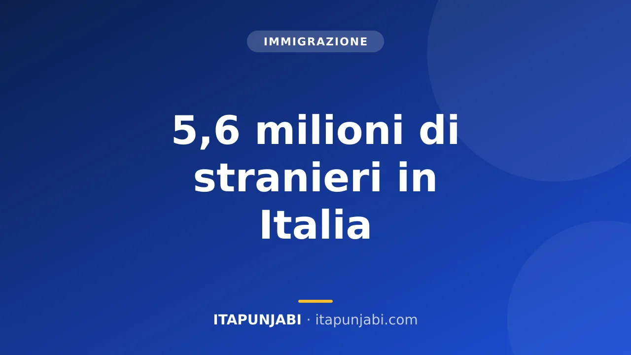 Stranieri in Italia dati Caritas Migrantes
